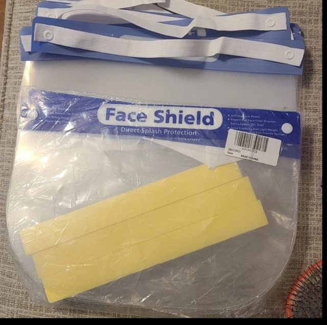 NWOT Reusable Face Shield Anti-fog Full Safety