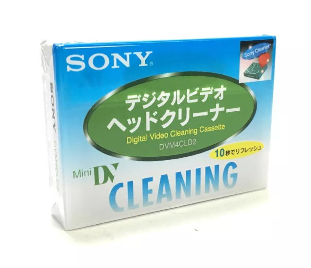 Sony GV-D1000 D1000 Mini DV Video Head Cleaner Cleaning Cassette Tape