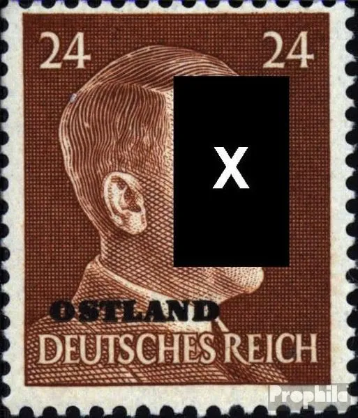 Briefmarken Ostland (Dt.Bes.2.WK.) 1941 Mi 12 gestempelt