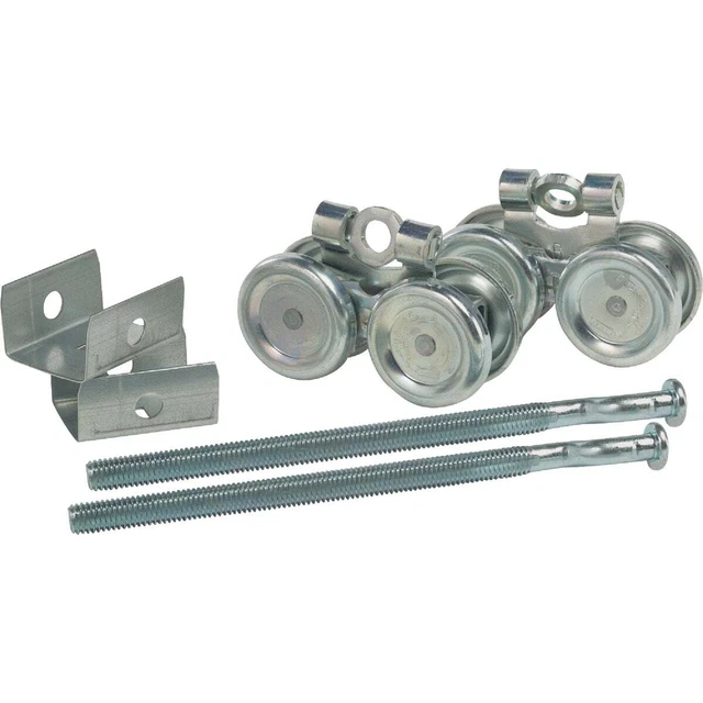 National 5022 Zinc-Plated Box Rail Offset Bolt Barn Door Hanger N174268 National 2