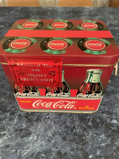 Coca Cola Collectors Musical Candy Tin Year 2006