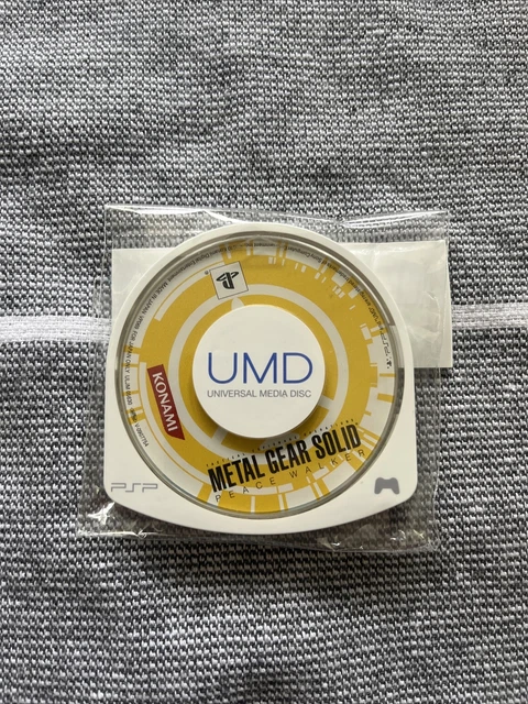Metal Gear Solid Peace Walker Sony PlayStation PSP Portable Game Japan Import