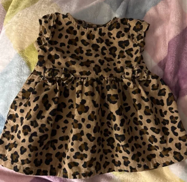 Carters Baby Girl Leopard Dress - 3 Months