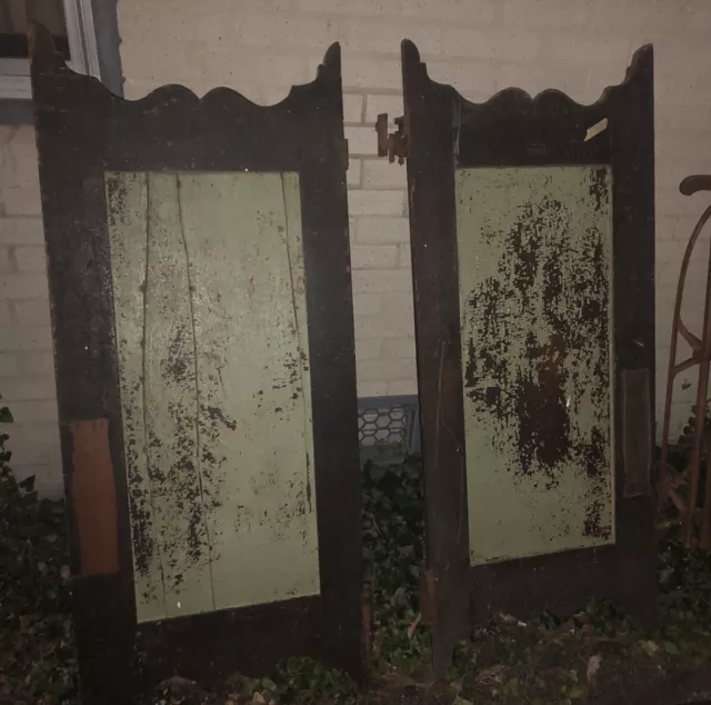 Rare Antique Saloon Doors From the 18th Century SCARCE Architectural & Garden