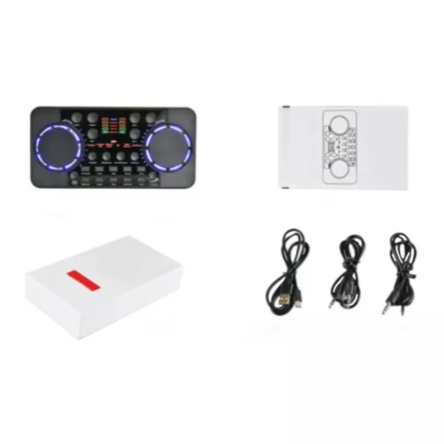 V300 Pro Live Streaming Carte Son Interface Audio 4.0 Compatible Bluetooth 2049