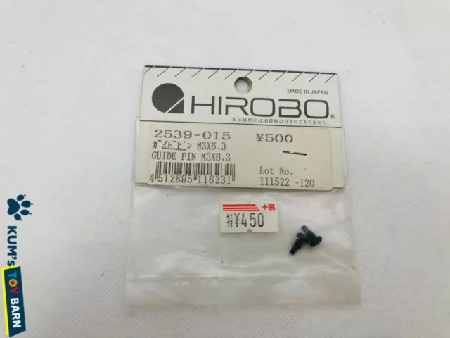 HIROBO Guide pin M3 x 6.3 2539-015