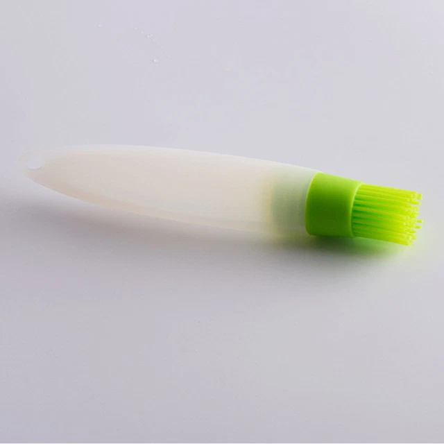 1 Pc Silicone Brush Grill Brush Thicken High Temperature Resistant Oil Bottle