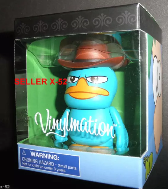 DISNEY AGENT P figure Vinylmation Phineas And Ferb platypus brown hat ...