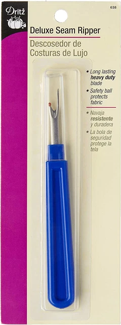 Dritz - CW13 paquete a granel destripador de costura de lujo, paquete de 100, azul, 100 unidades