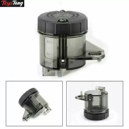 1x Moto Black Front Brake Clutch Master Cylinder Fluid Reservoir Oil Tank Cup D