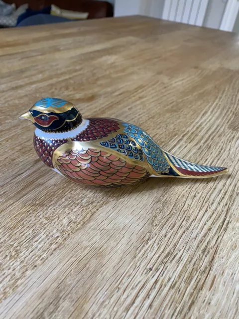 royal crown derby paperweight birds