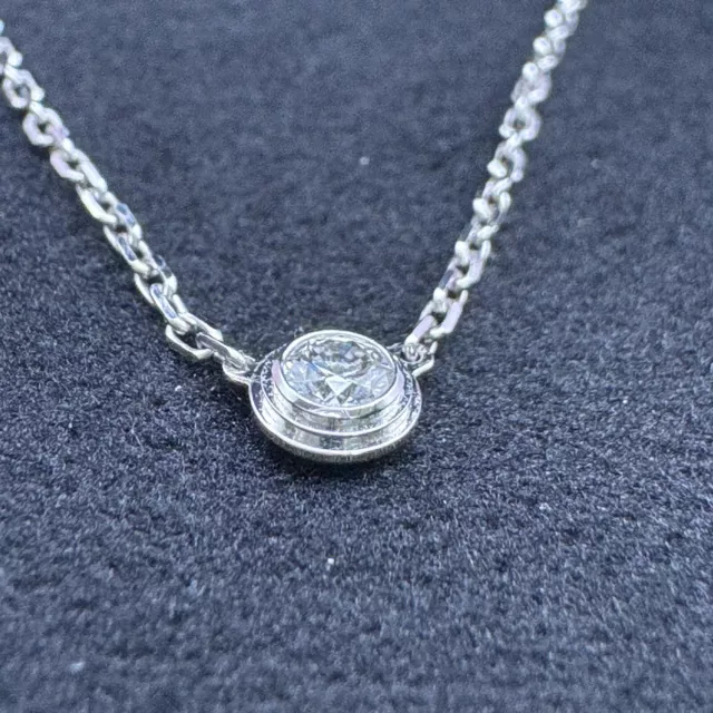 Cartier K18PG Cartier d'amour necklace small model 1p diamond #071 | eBay
