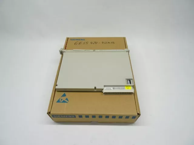 Siemens 6ES5420-4UA13 Simatic S5 6ES5 420-4UA13 E :0 2 Emballage D'Origine