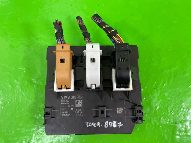 VW CADDY BCM Body Control Module Ecu Unit Fuse Box 5K0937085Aa 2010 ...