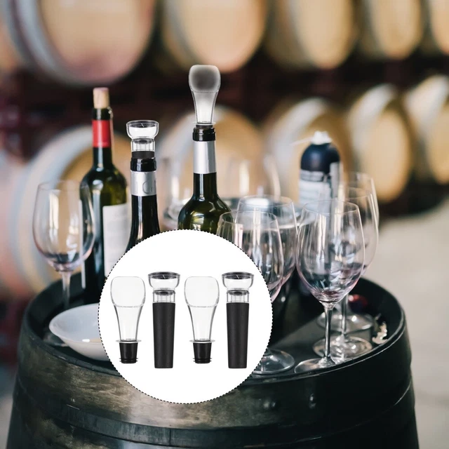 2 Pcs Verseurs De Vin Bouteille Rouge Bec Distributeur Cocktails