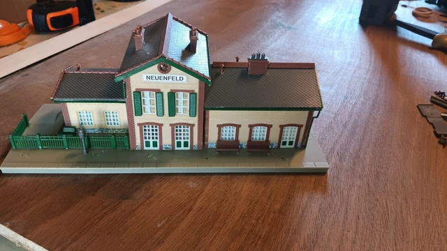 MAQUETTE HO PETITE gare de campagne Faller bon état EUR 15,00 - PicClick FR
