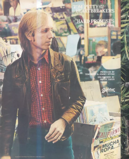 Sfbk4 Bild/Werbung 14X11 Tom Petty & The Heartbreakers - Harte Promises-Album