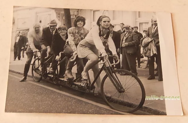 PHOTO "Un VELO pour CINQ" FREEWHEELERS Feuilleton TV Britannique LONDRES 1968