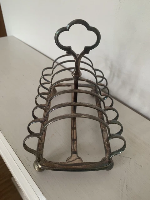 VINTAGE WILLIAM HUTTON And Sons Silver Plated Toast Rack Silver Plated VINTAGE WILLIAM HUTTON And Sons Silver Plated Toast Rack Silver Plated