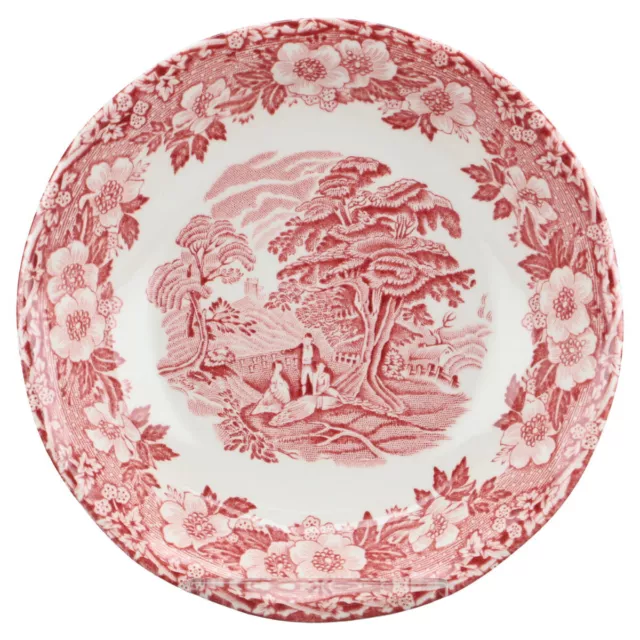 Dessertschale Enoch Wedgwood Woodland red rot