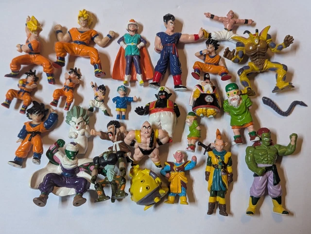 FIGURINES DRAGON BALL Z Bandai BS STA 1989 Gogeta ; Kaio Shin ; Trunks EUR 5,00 - ES