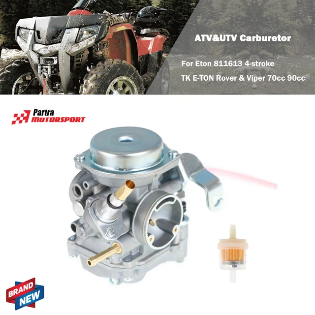 Carburetor Fit For Eton 811613 4-stroke TK E-TON Rover & Viper 70cc 90cc