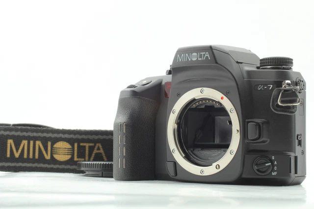 [N MINT w/Strap] Minolta Dynax Maxxum Alpha 7 α-7 a-7 35mm SLR Film Camera JAPAN