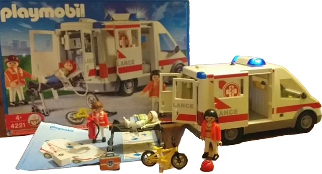 PLAYMOBIL 4221 AMBULANCE sans notice ni boite EUR 29,99 - PicClick FR