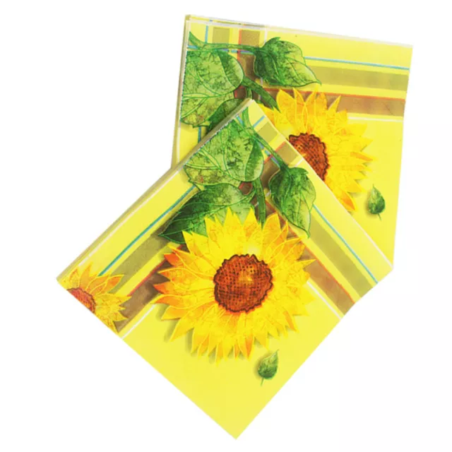 40pcs Sonnenblume Cocktail Servietten für Hochzeiten