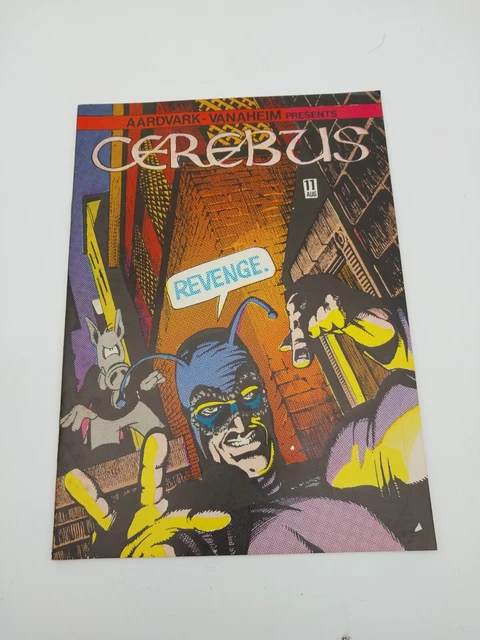 Signed Cerebus the Aardvark #11 1979 Dave Sim Origin & 1st app of the Cockroach