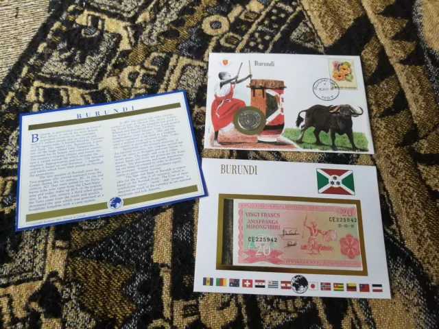 Coins of All Nations - Coin / Banknote / Stamp Set - Burundi