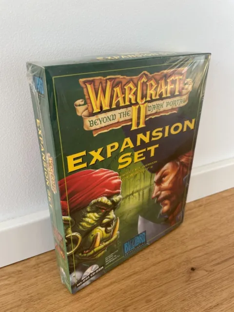 Warcraft 2 II Beyond the Dark Portal * NEU / SEALED * Big Box OVP * Blizzard PC