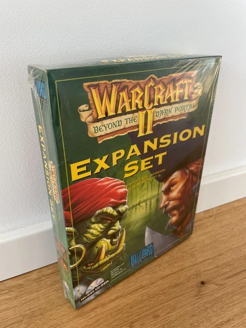 Warcraft 2 II Beyond the Dark Portal * NEU / SEALED * Big Box OVP * Blizzard PC