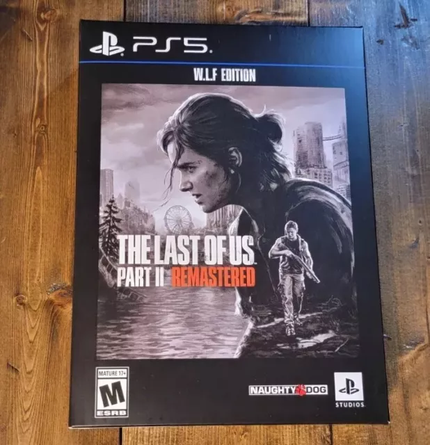 Totalmente Nuevo The Last of Us Part II Remasterizado Edición WLF PS5 En Mano Envío Ahora