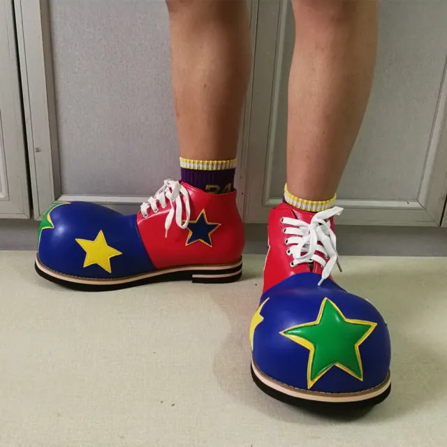 Clown Shoes - Halloween Party Shoes - Circus Fancy Dress  - Burlesque Shoes