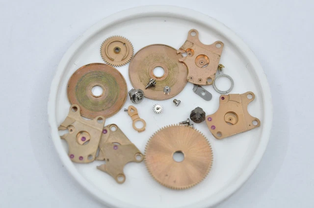 Mouvement De Montre Eterna 1417 U (6 Lignes) – Pour Pièces De Rechange, Inspecté Par Horloger