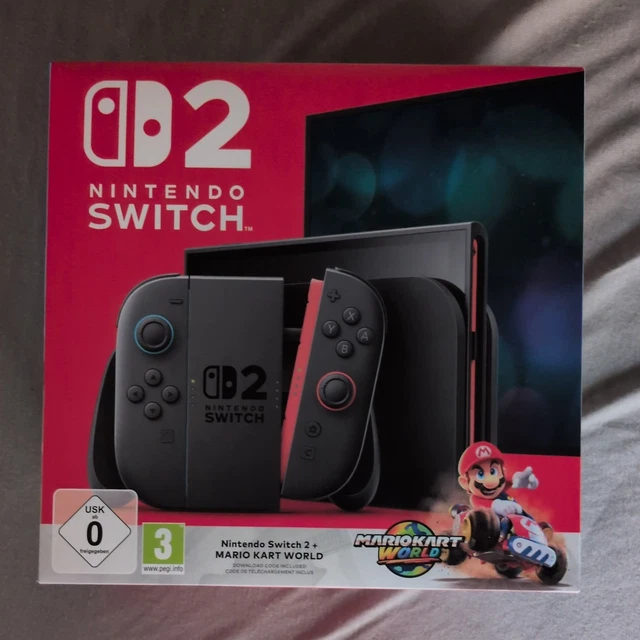 NINTENDO SWITCH 2 - Mario Kart World Bundle - NEU & OVP - Sofortversand ...
