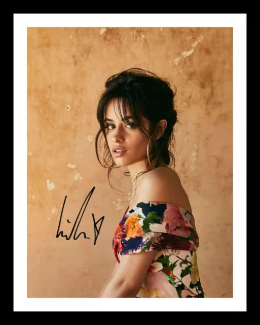 Camila Cabello Autograph Signed & Framed Photo Print