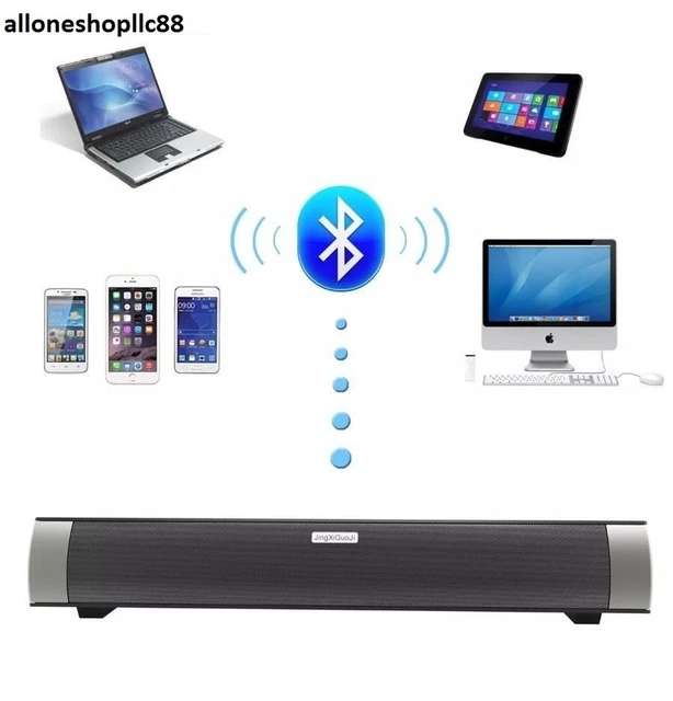 BQ008 Bluetooth TV Soundbar Stereo Sound Speaker Wireless Home Audio Laptop