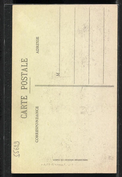 CPA Auzéville, Intérieur de l´Eglise 2