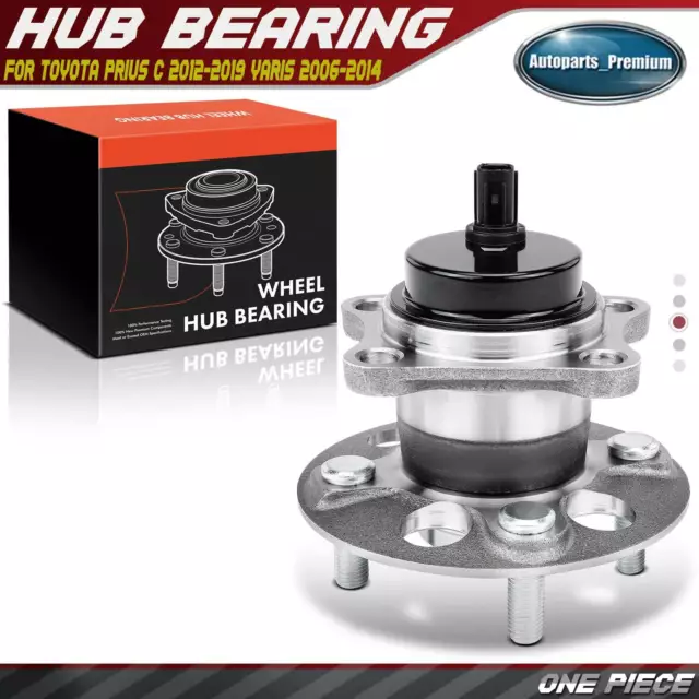 Rear LH or RH Wheel Hub Bearing Assembly for Scion iQ 2013 Toyota Prius C Yaris