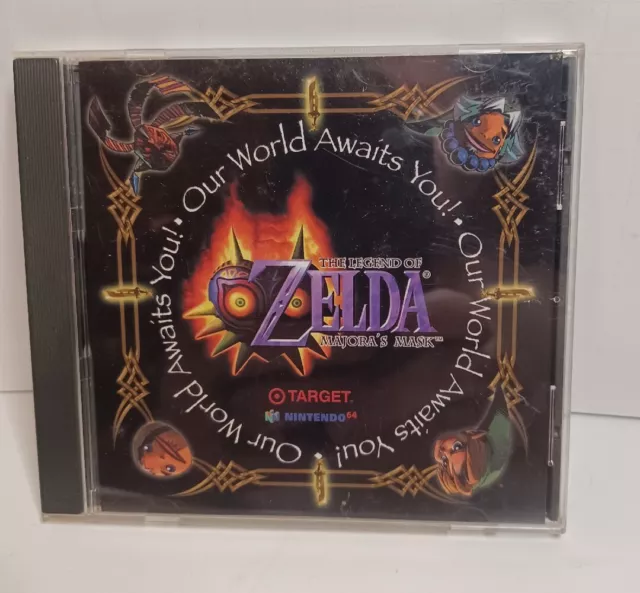 The Legend Of Zelda: Majora's Mask Multimedia PC CD Music Target N64 Exclusive