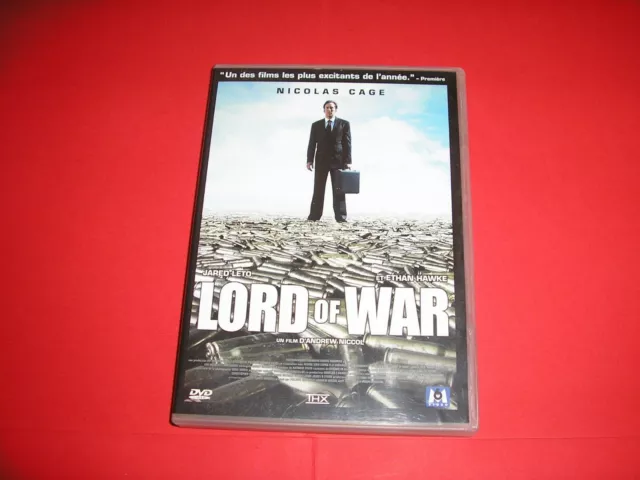 DVD,"LORD OF WAR",nicolas cage,jared leto,ethan hawke,etc,(1128)