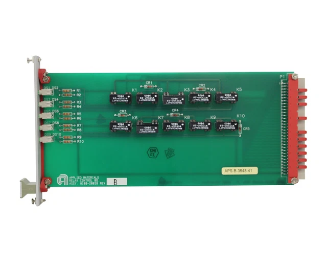 AMAT AKT CVD 5500 Scheda Interblocco Camera 0100-71058 Rev:E4 O E5 &ndash; Ricambio Usato In Omaggio!