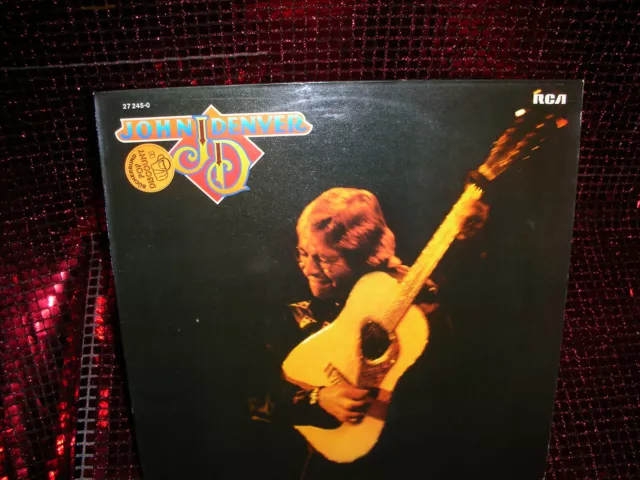 JOHN DENVER - JD ( Vinyl + Cover Hervorragend erh.) 70's  Ger