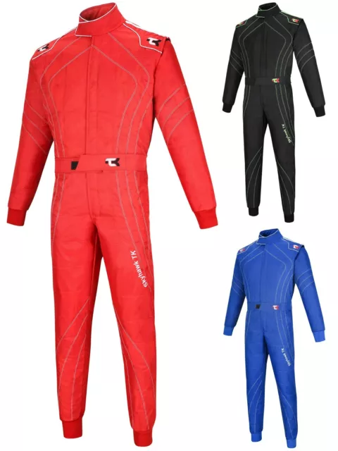 TK Kids Juniors Karting Racing Suit Go-Kart Suit Cordura One Piece Racewear Suit