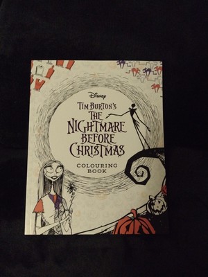 ADULT COLOURING Book,The Nightmare before Christmas,fun colouring book ...