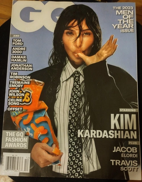 GQ MAGAZINE DEC 2023/JAN 2024 The 2023 Man of the Year Kim Kardashian