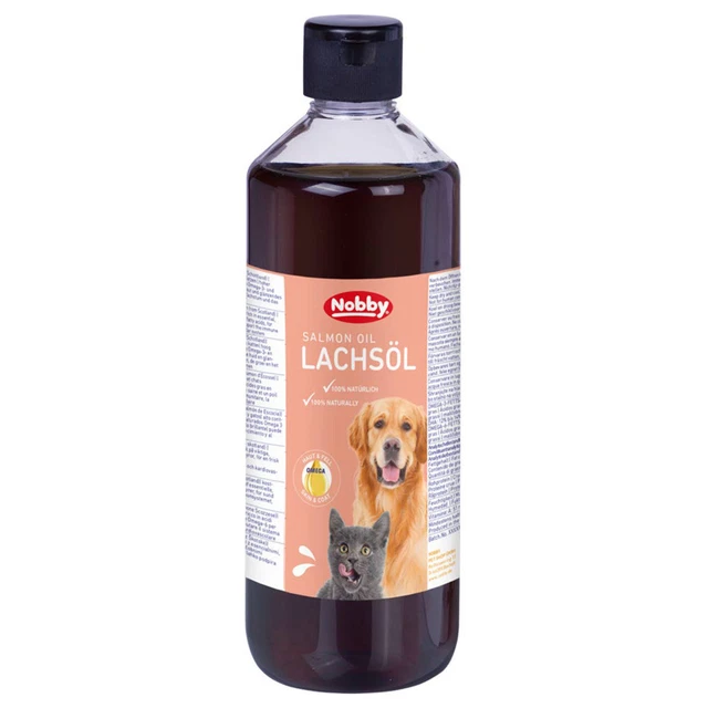 Nobby Aceite de Salmón 500 ML para Perros, Nuevo