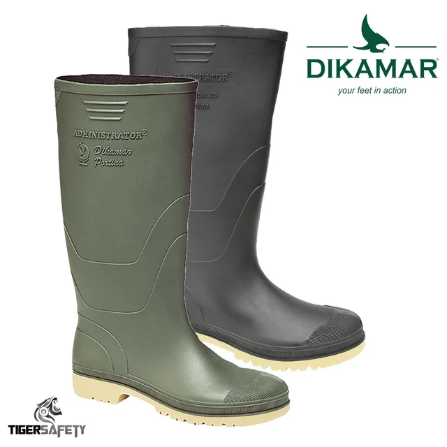 Bottes De Pluie En Caoutchouc Sarraizienne Homme - Taille 43 Vert - Occasion